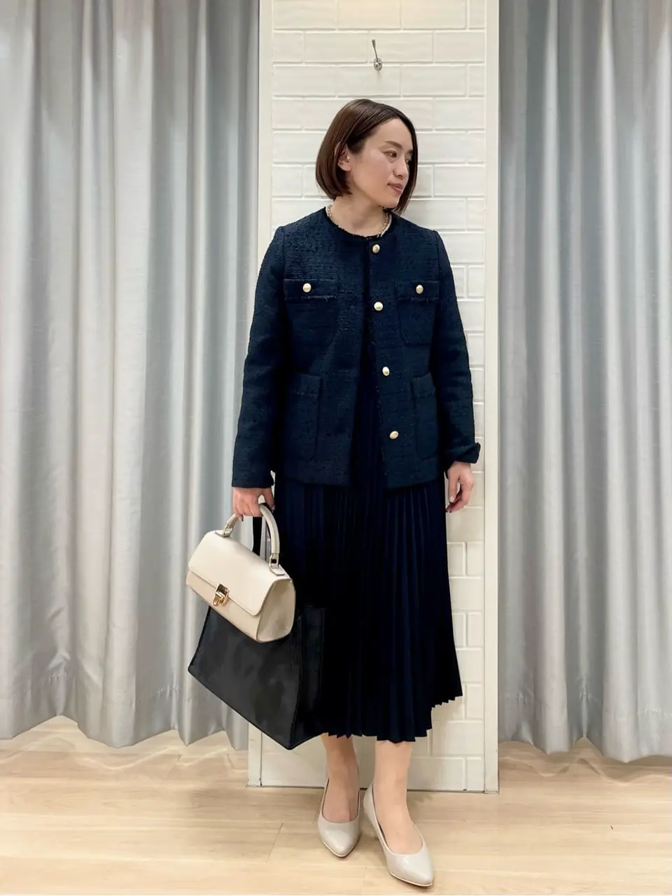 ANY SIS 丸岡 コーディネート画像