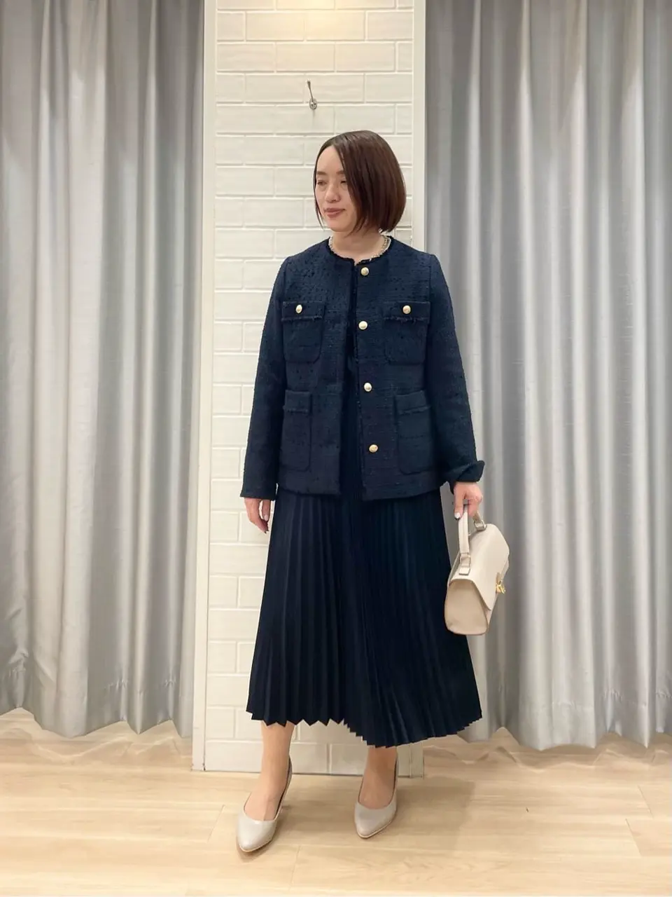 ANY SIS 丸岡 コーディネート画像