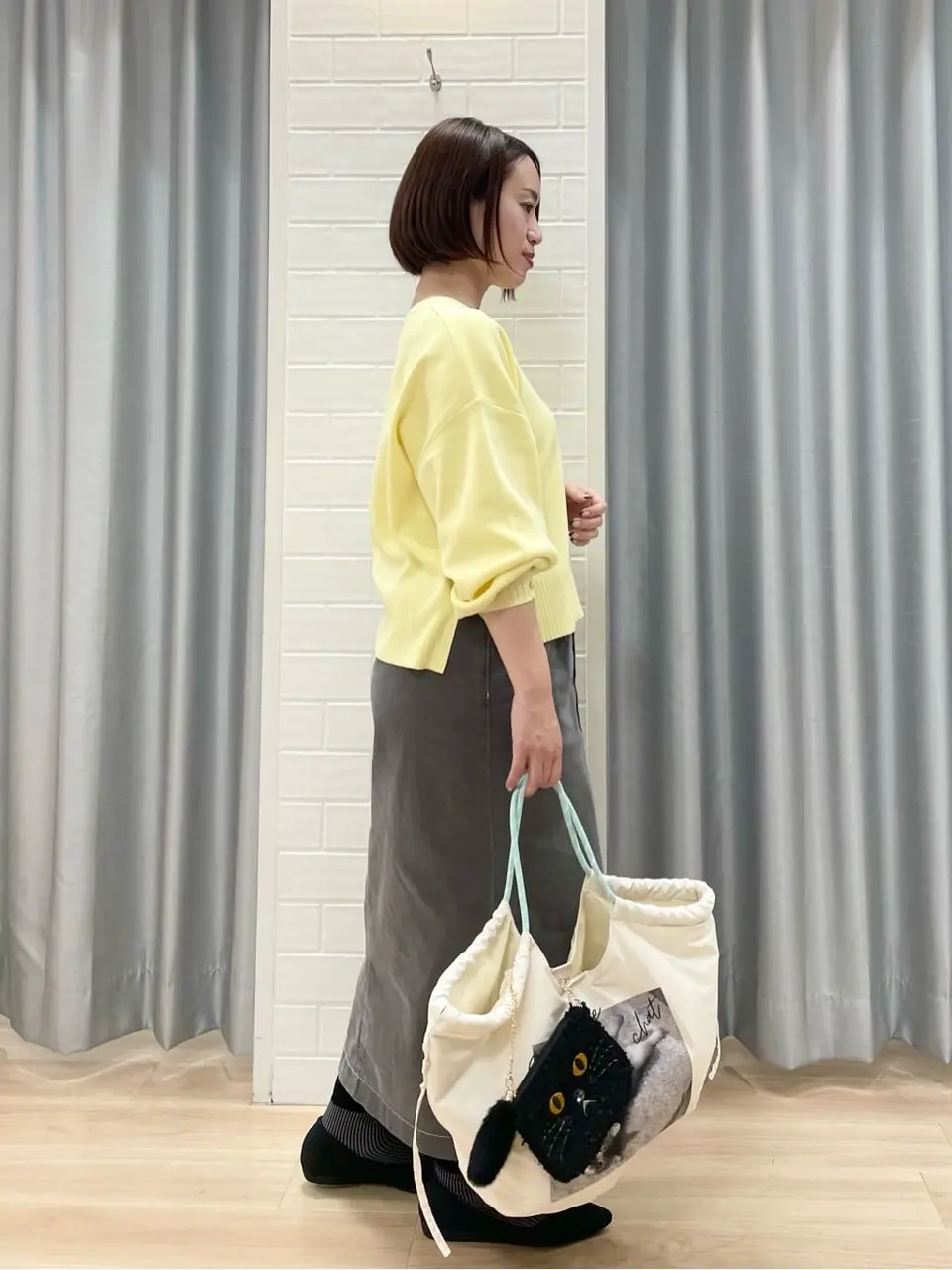 ANY SIS 丸岡 コーディネート画像