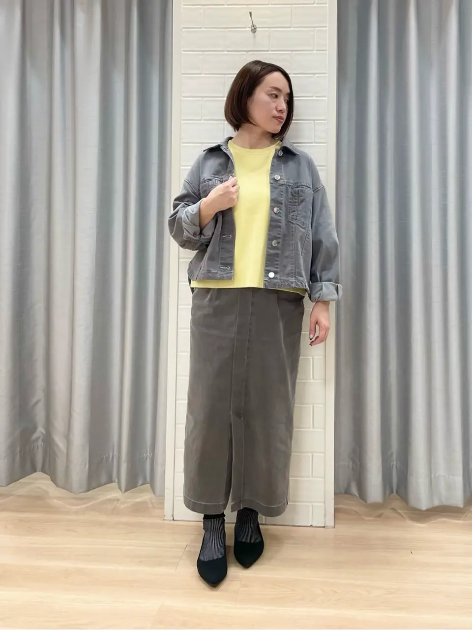 ANY SIS 丸岡 コーディネート画像