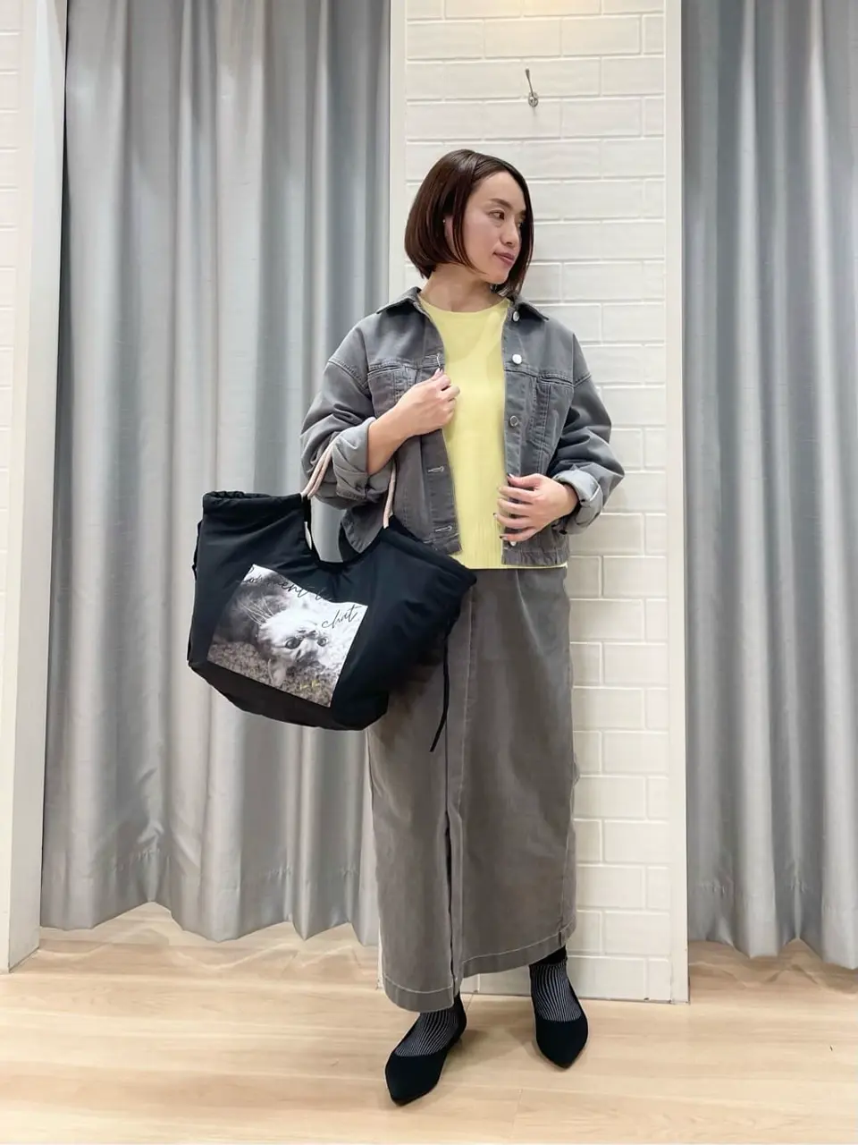 ANY SIS 丸岡 コーディネート画像