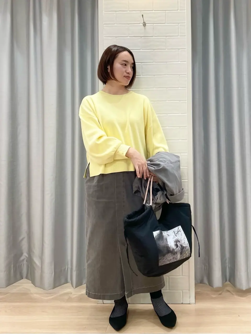 ANY SIS 丸岡 コーディネート画像