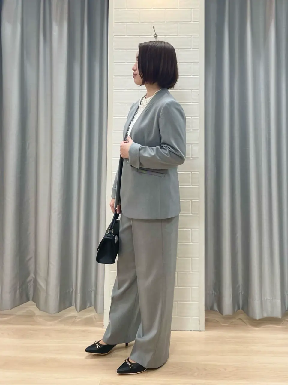 ANY SIS 丸岡 コーディネート画像