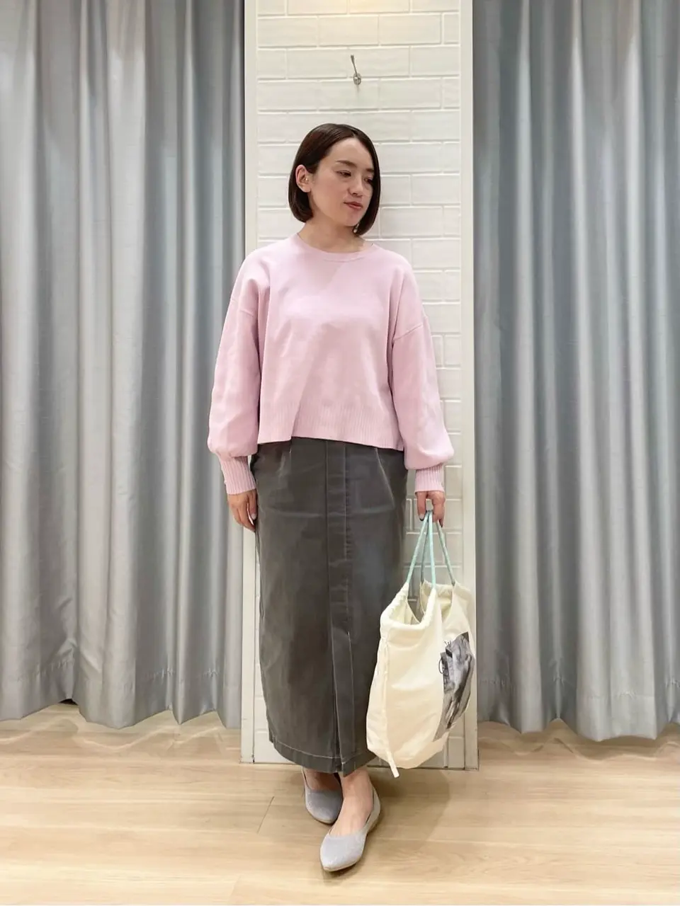 ANY SIS 丸岡 コーディネート画像