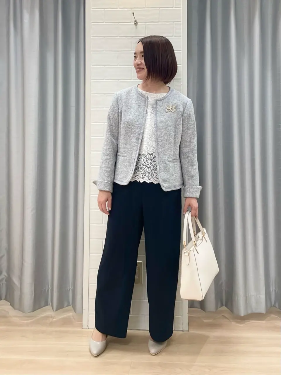 ANY SIS 丸岡 コーディネート画像