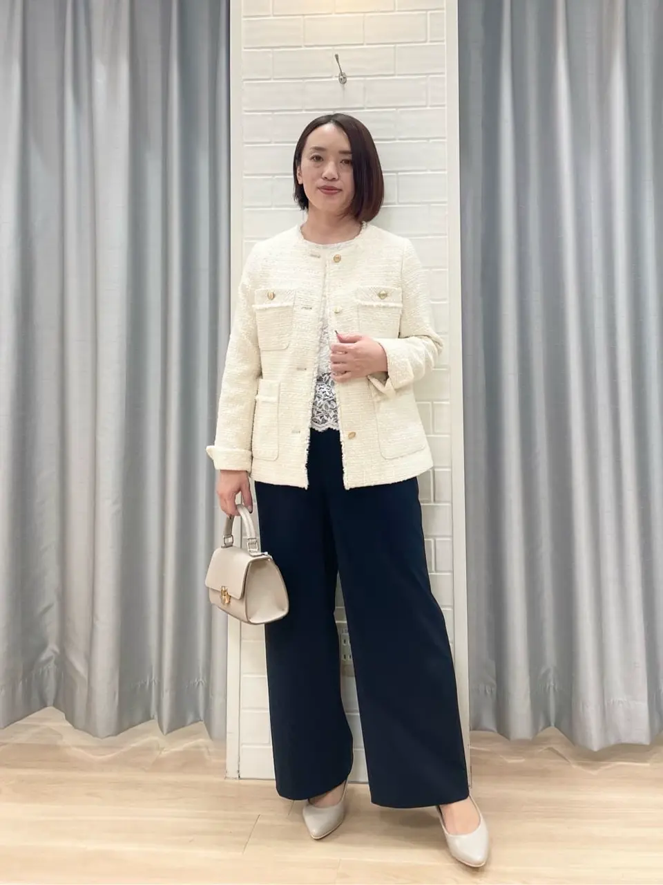 ANY SIS 丸岡 コーディネート画像