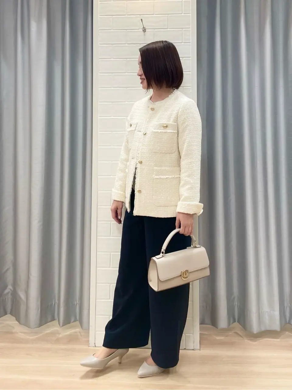 ANY SIS 丸岡 コーディネート画像