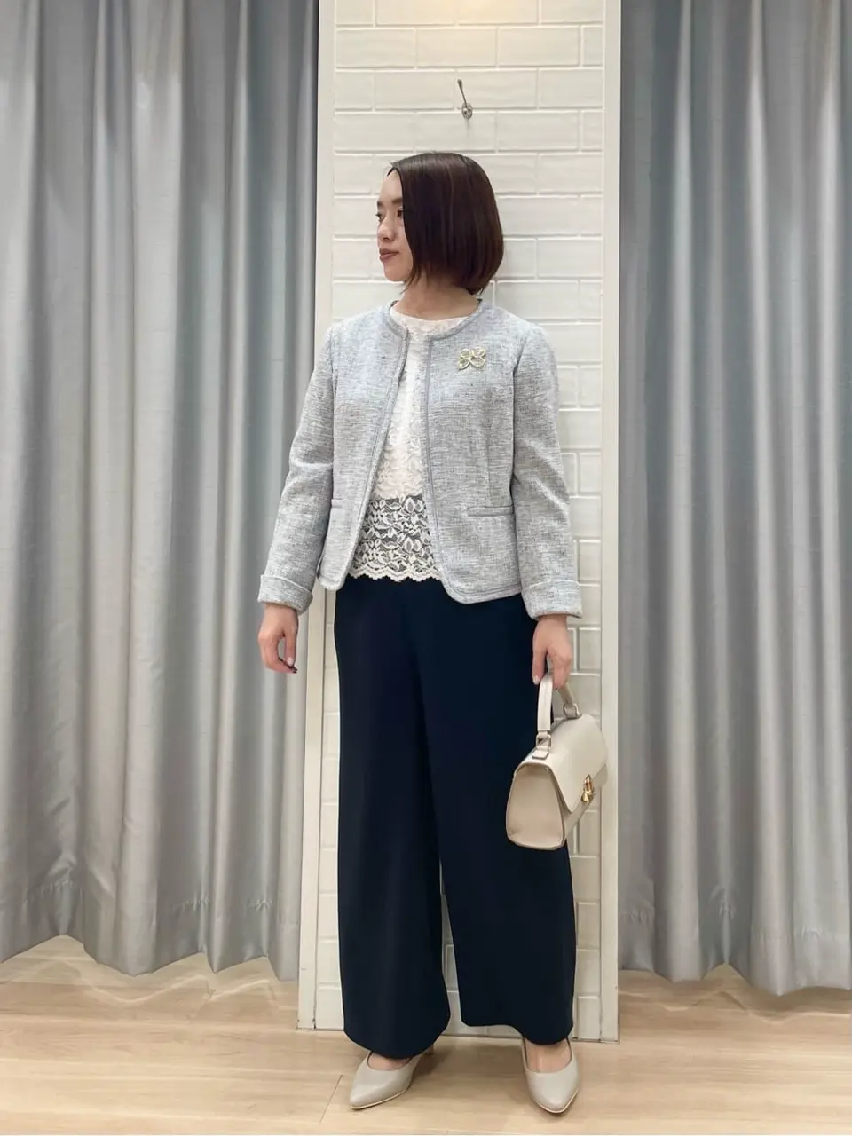 ANY SIS 丸岡 コーディネート画像