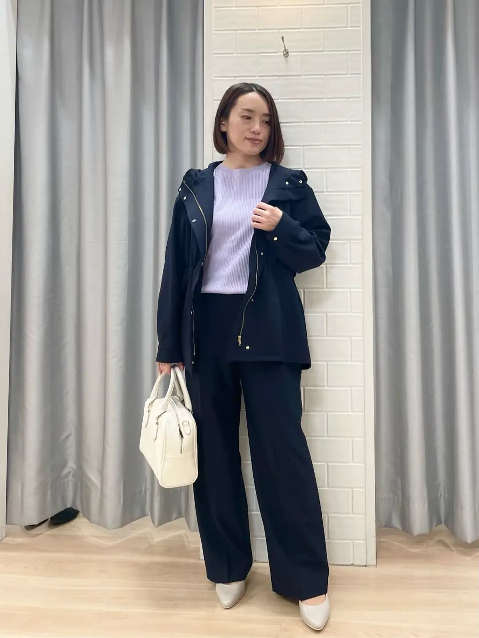 ANY SIS 丸岡 コーディネート画像