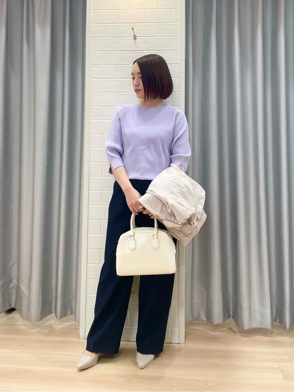 ANY SIS 丸岡 コーディネート画像