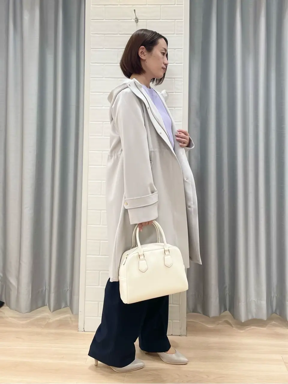 ANY SIS 丸岡 コーディネート画像