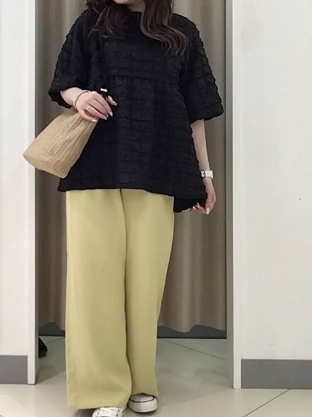 ANY SIS カモガワ コーディネート画像