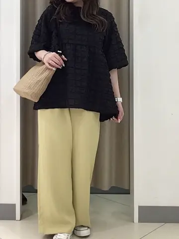 ANY SIS カモガワ コーディネート画像