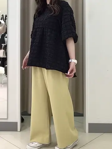 ANY SIS カモガワ コーディネート画像