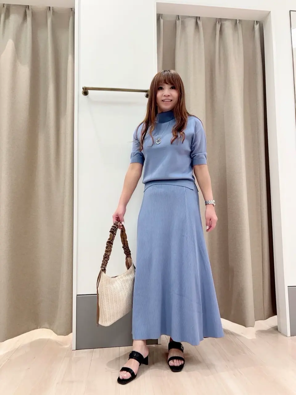 ANY SIS 松下 コーディネート画像