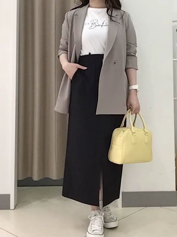 ANY SIS カモガワ コーディネート画像