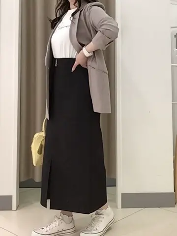 ANY SIS カモガワ コーディネート画像