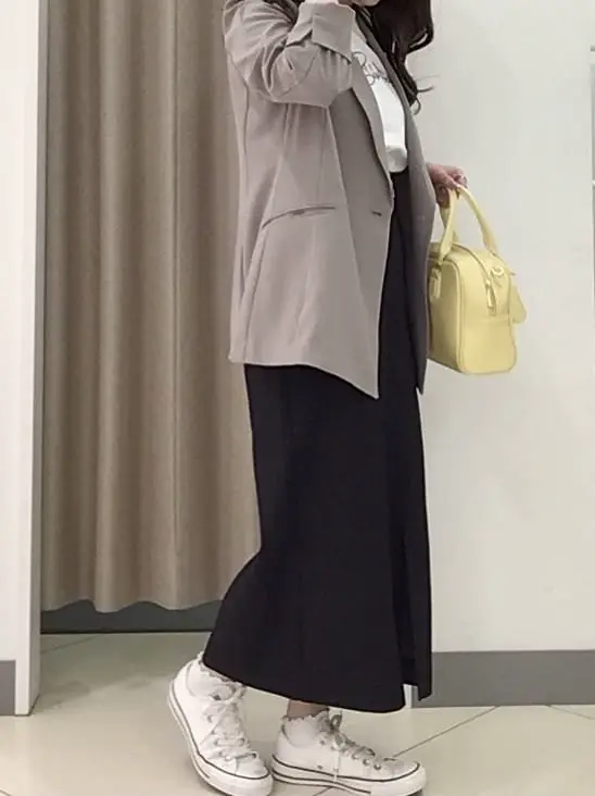 ANY SIS カモガワ コーディネート画像