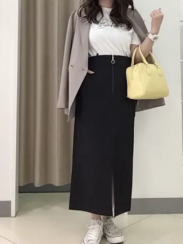 ANY SIS カモガワ コーディネート画像