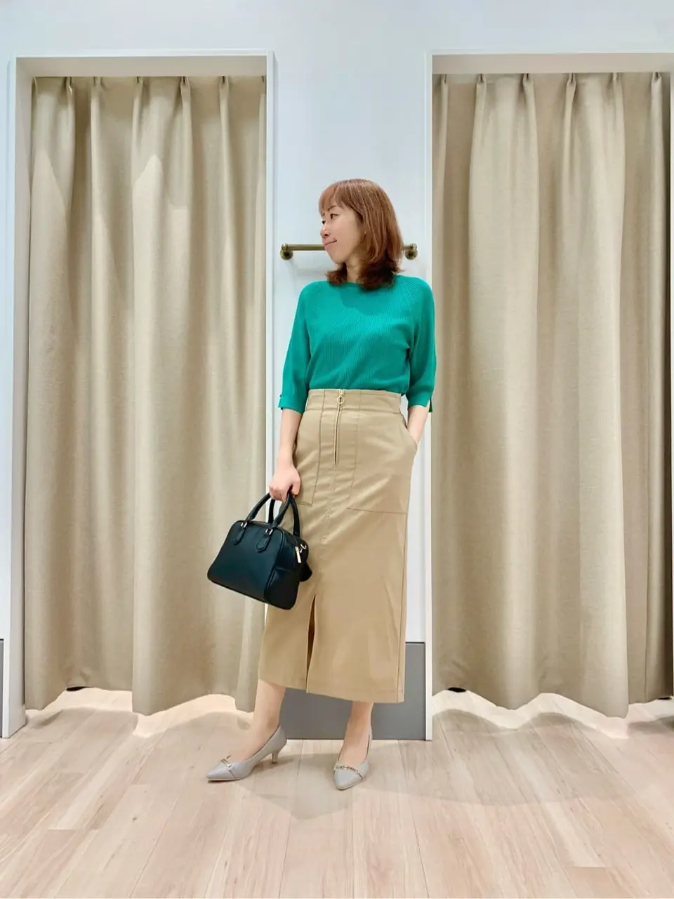 ANY SIS スタッフ コーディネート画像