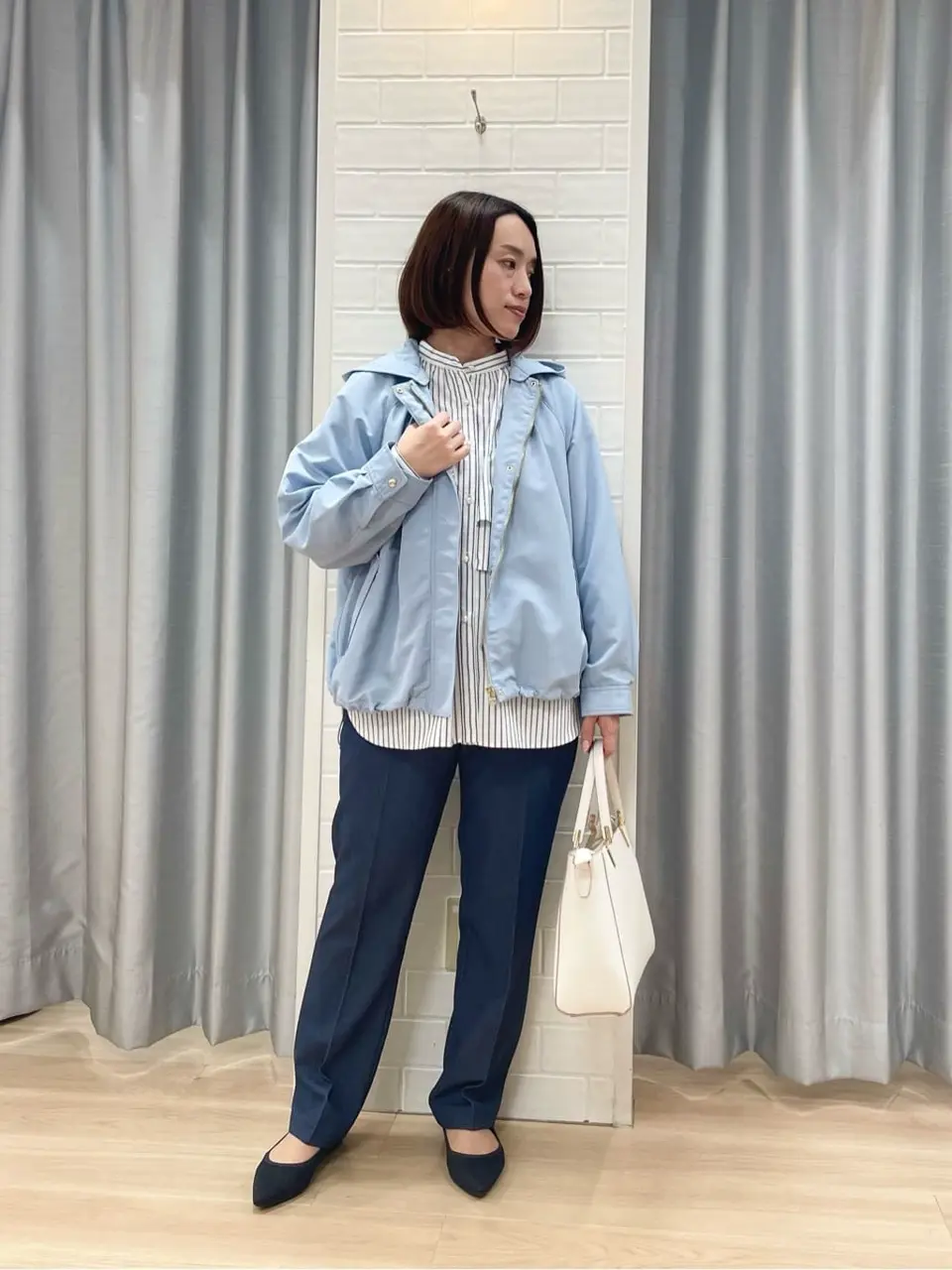 ANY SIS 丸岡 コーディネート画像