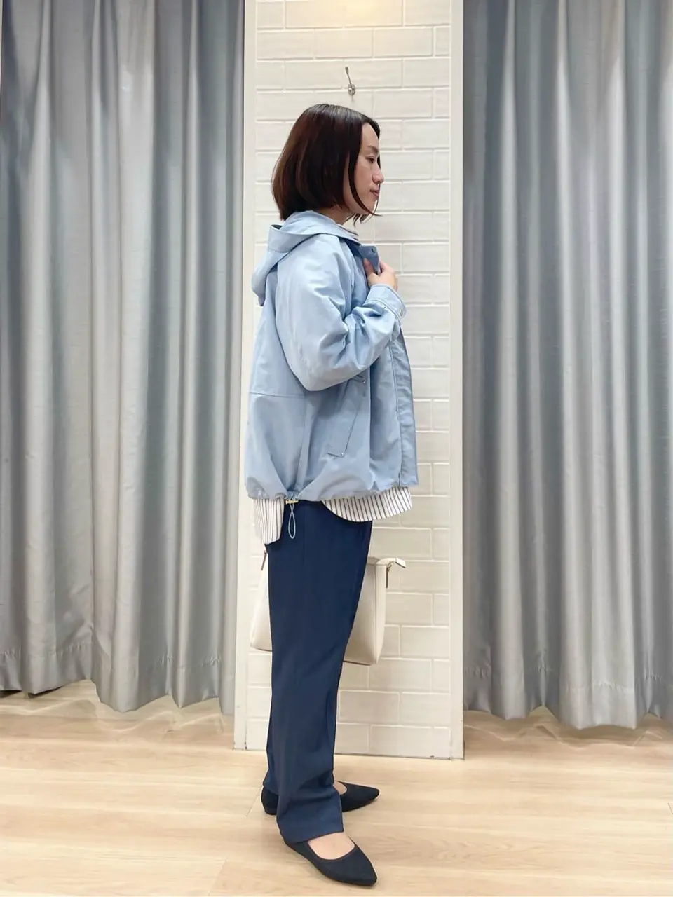 ANY SIS 丸岡 コーディネート画像