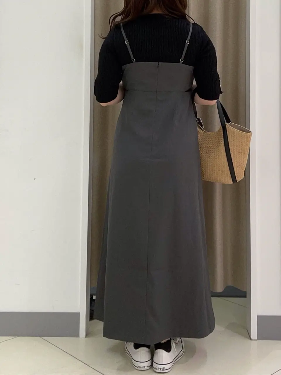 ANY SIS カモガワ コーディネート画像