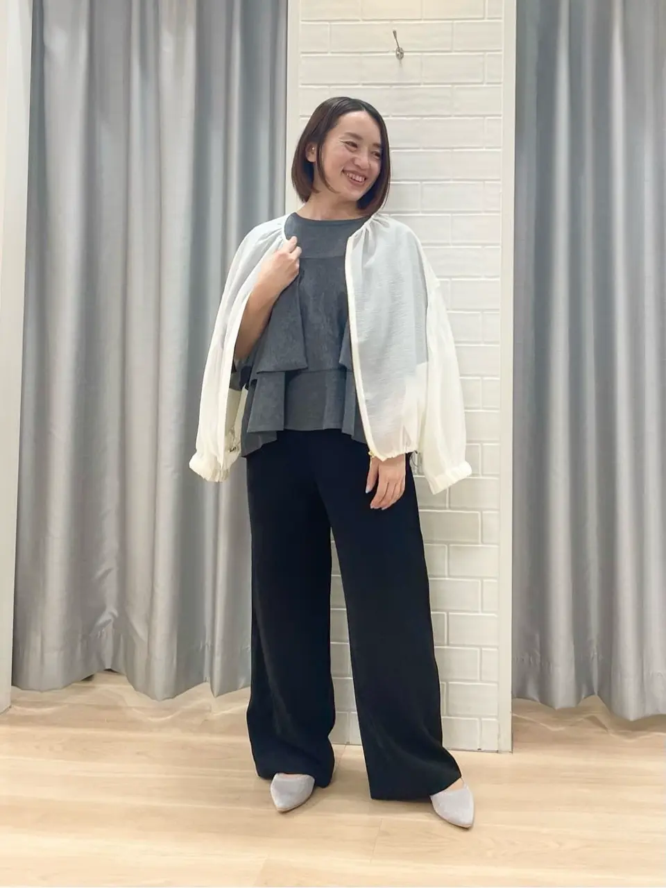 ANY SIS 丸岡 コーディネート画像