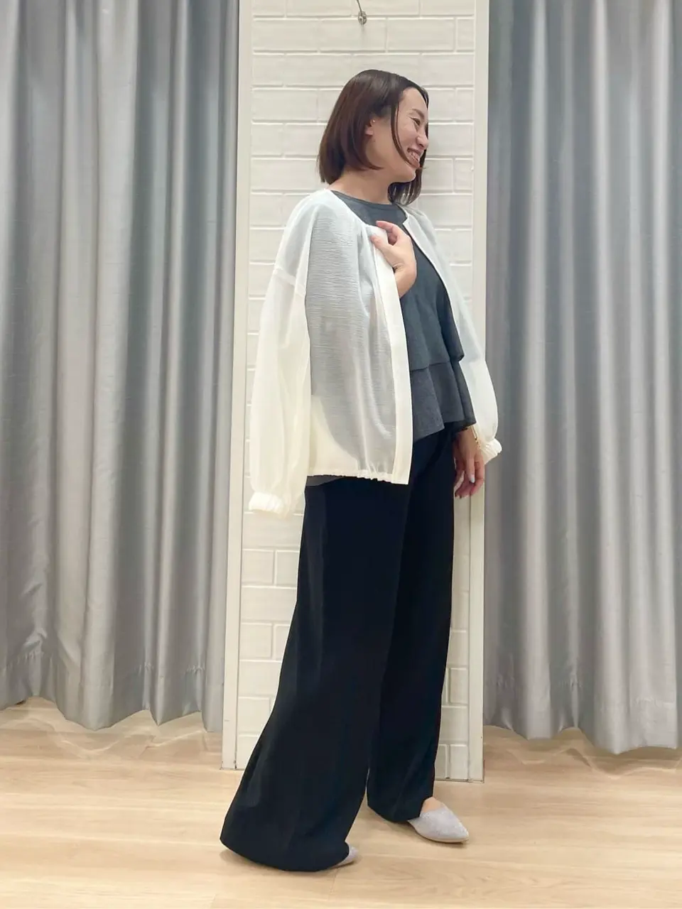 ANY SIS 丸岡 コーディネート画像