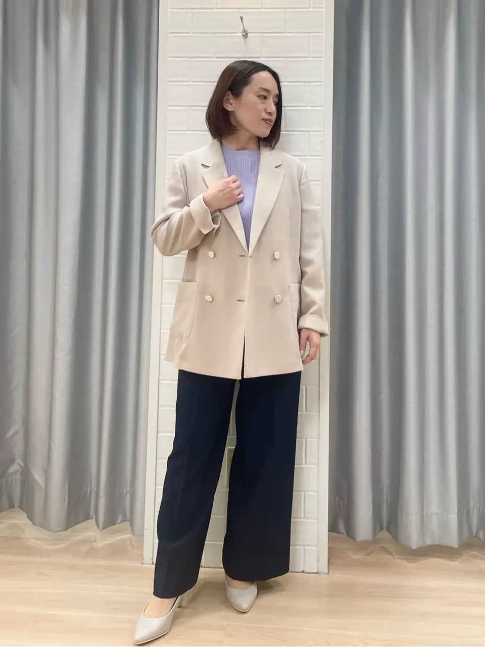 ANY SIS 丸岡 コーディネート画像