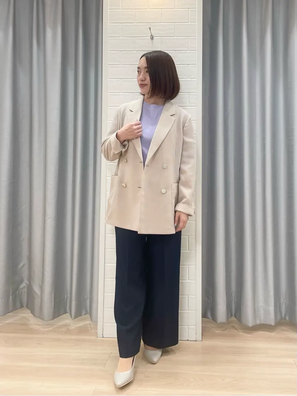 ANY SIS 丸岡 コーディネート画像