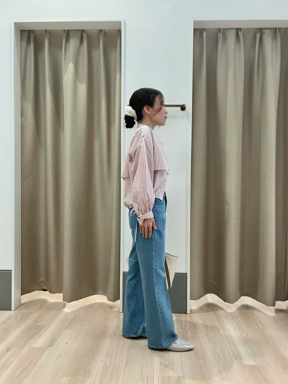 ANY SIS 長尾 コーディネート画像