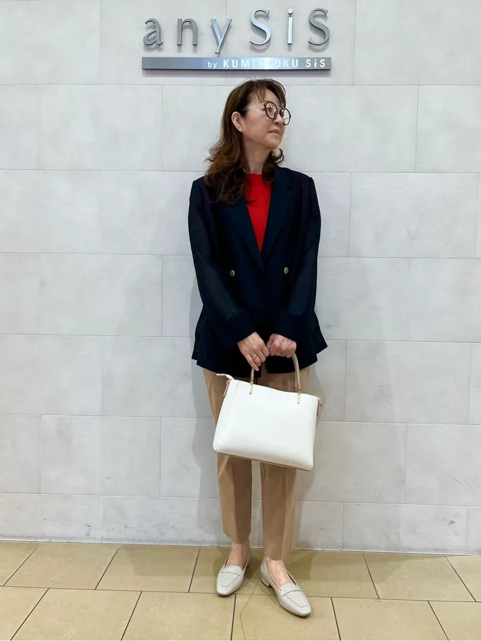 ANY SIS スタッフ コーディネート画像