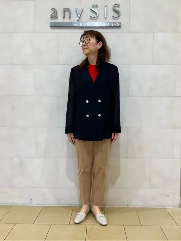 ANY SIS スタッフ コーディネート画像