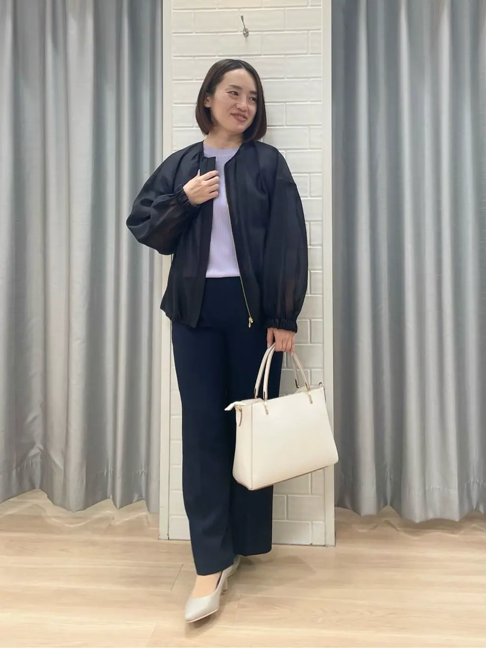 ANY SIS 丸岡 コーディネート画像