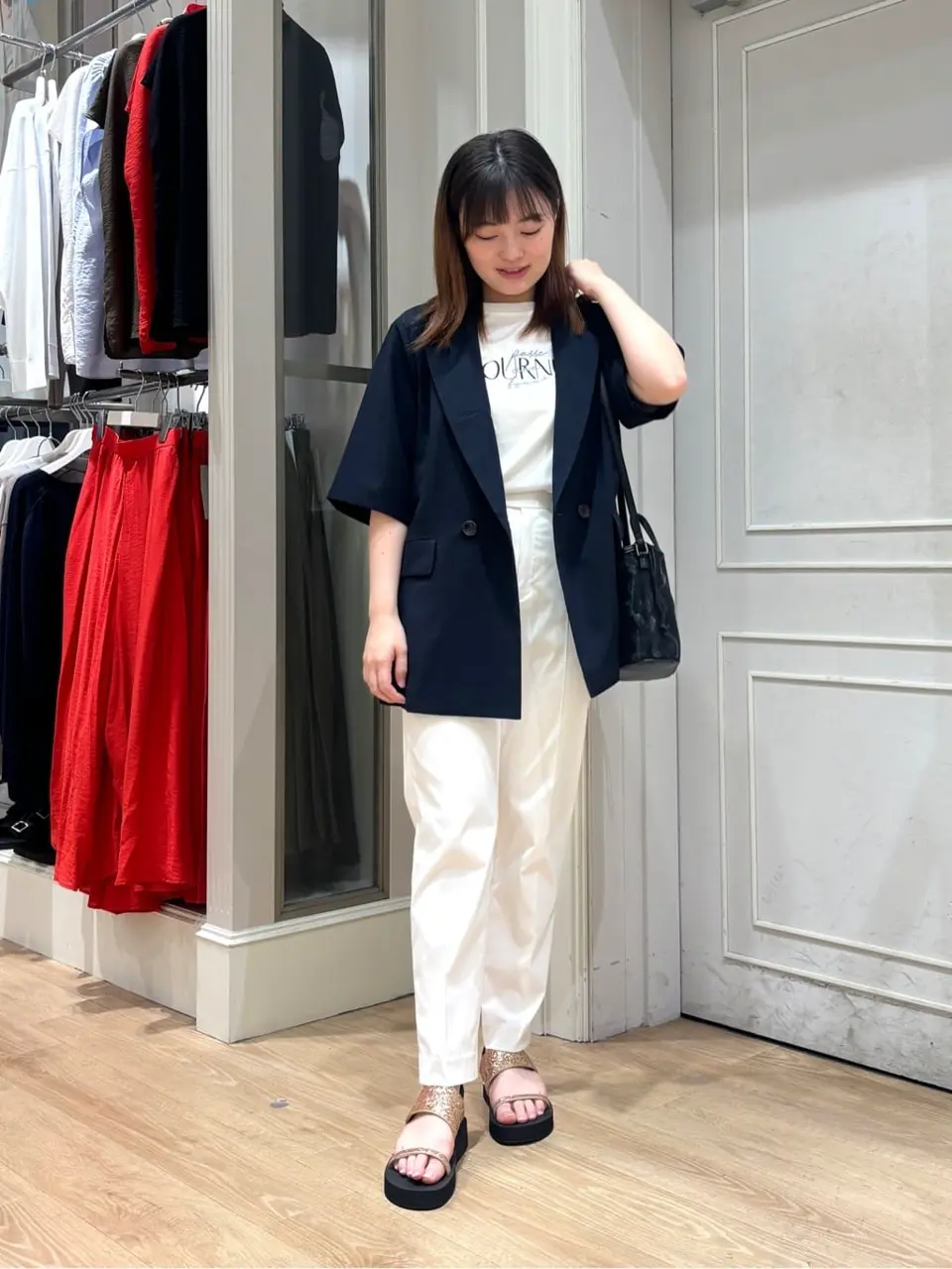 ANY SIS rio コーディネート画像