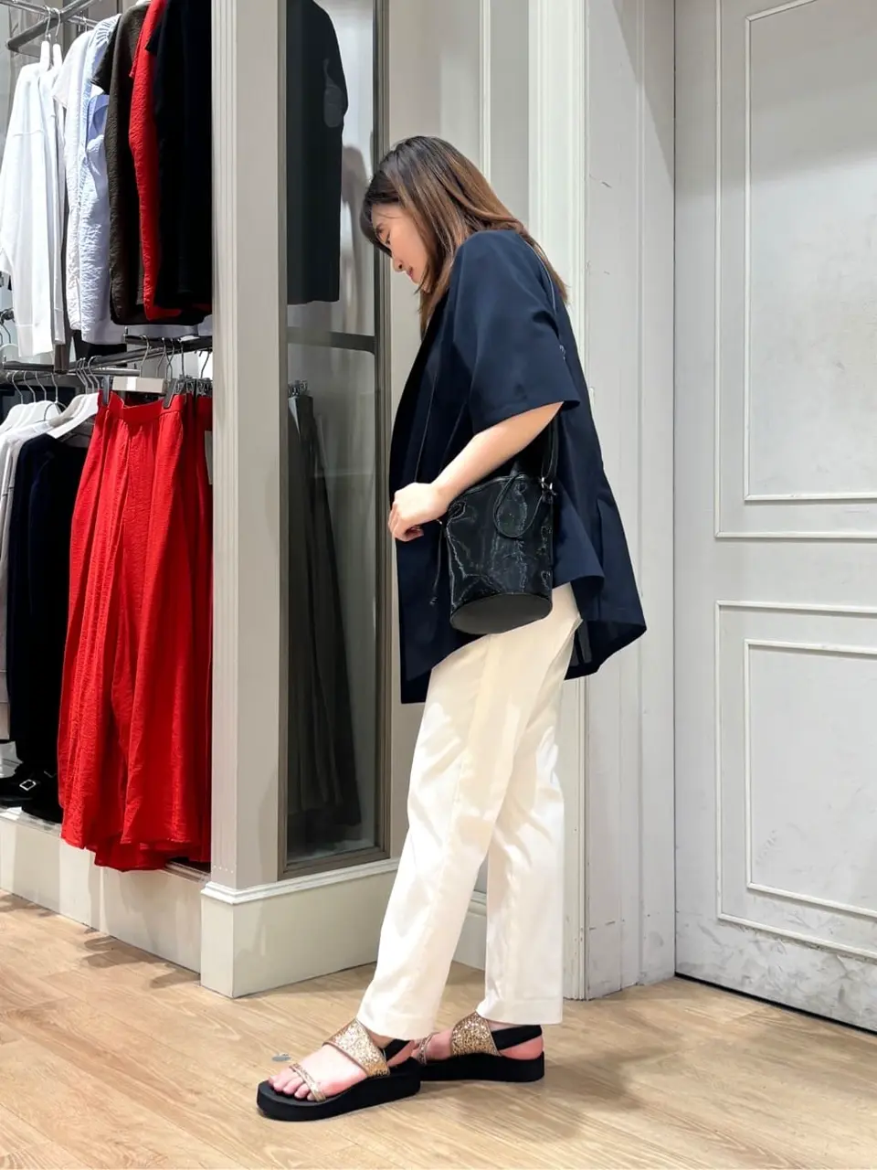 ANY SIS rio コーディネート画像