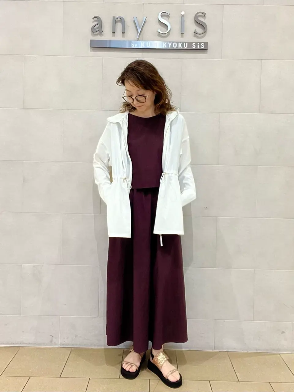 ANY SIS スタッフ コーディネート画像