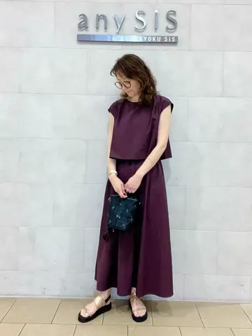 ANY SIS スタッフ コーディネート画像