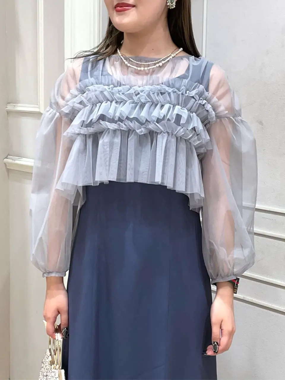 ANY SIS erika コーディネート画像