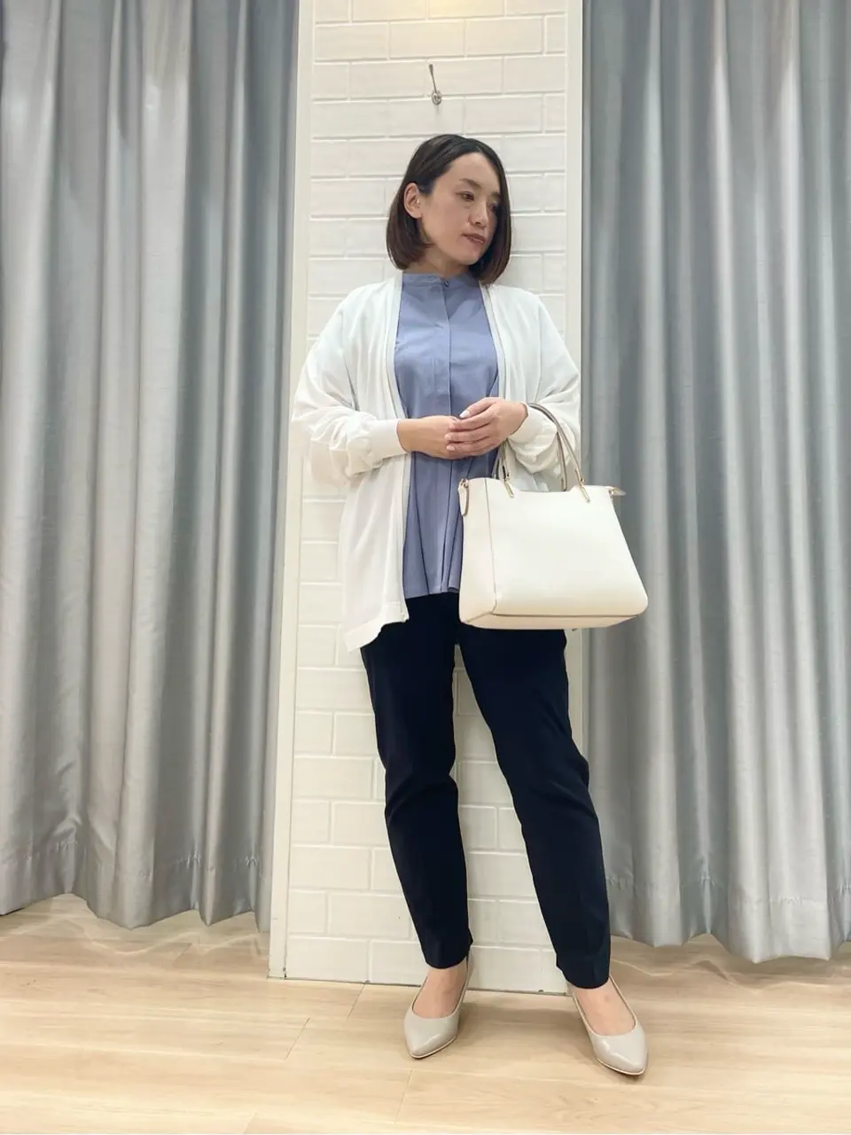 ANY SIS 丸岡 コーディネート画像