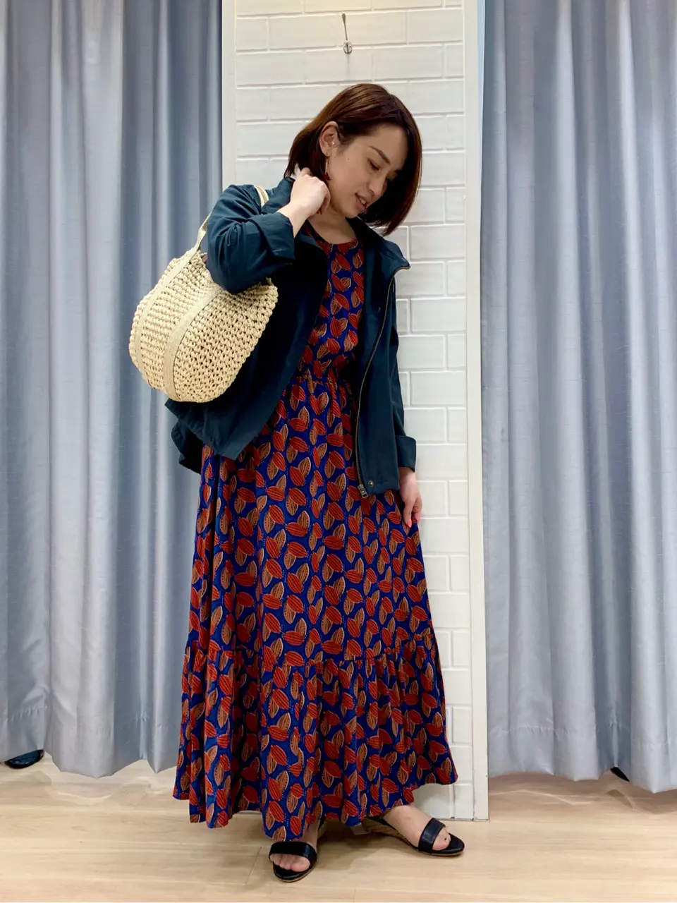 ANY SIS 丸岡 コーディネート画像