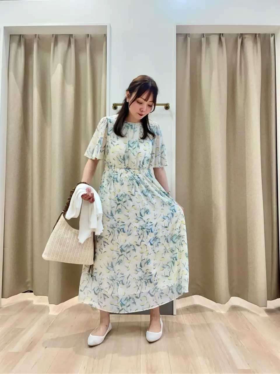 ANY SIS 笠羽 コーディネート画像