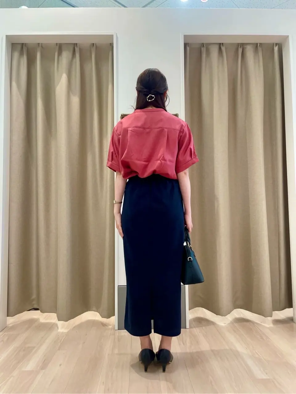 ANY SIS 笠羽 コーディネート画像