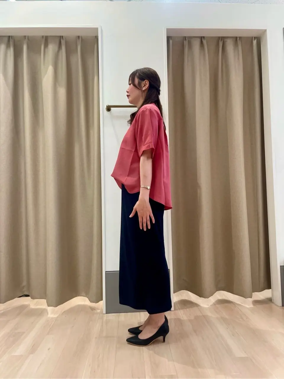 ANY SIS 笠羽 コーディネート画像