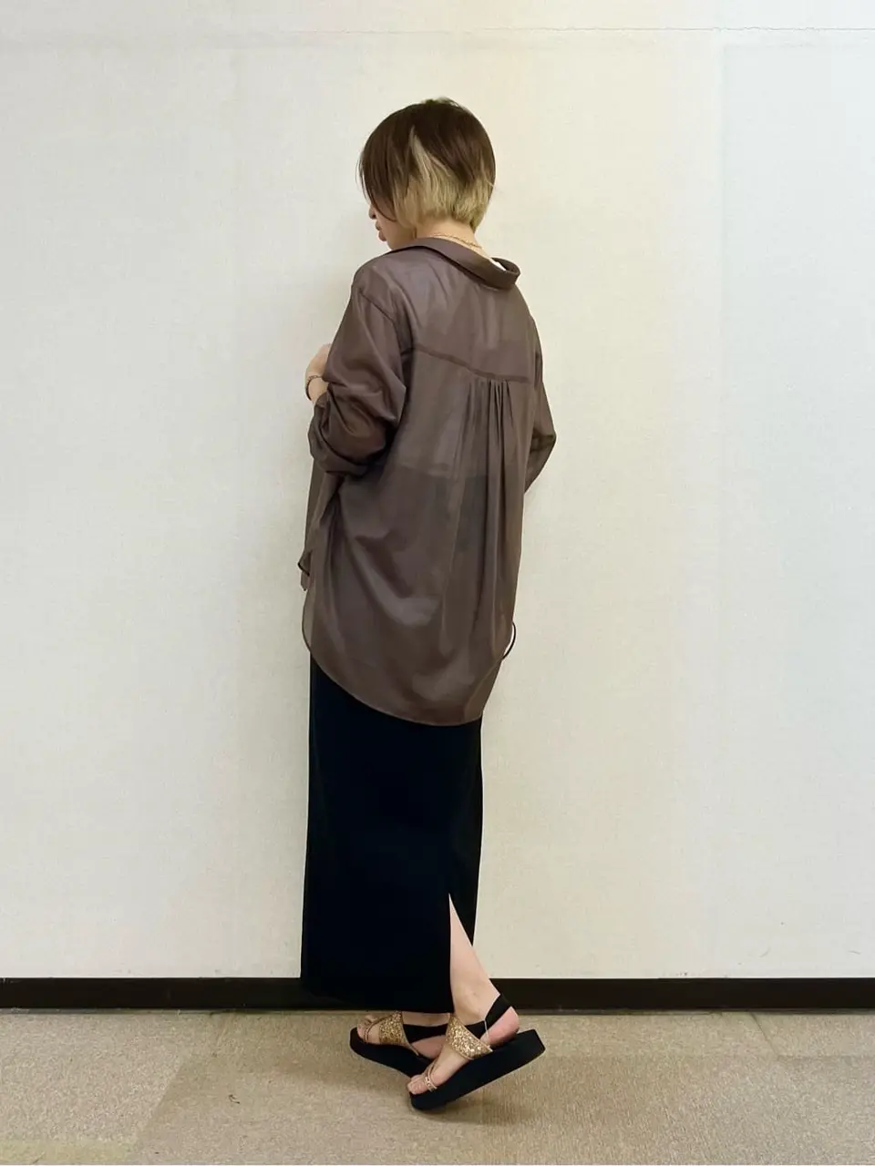 ANY SIS 村上 コーディネート画像