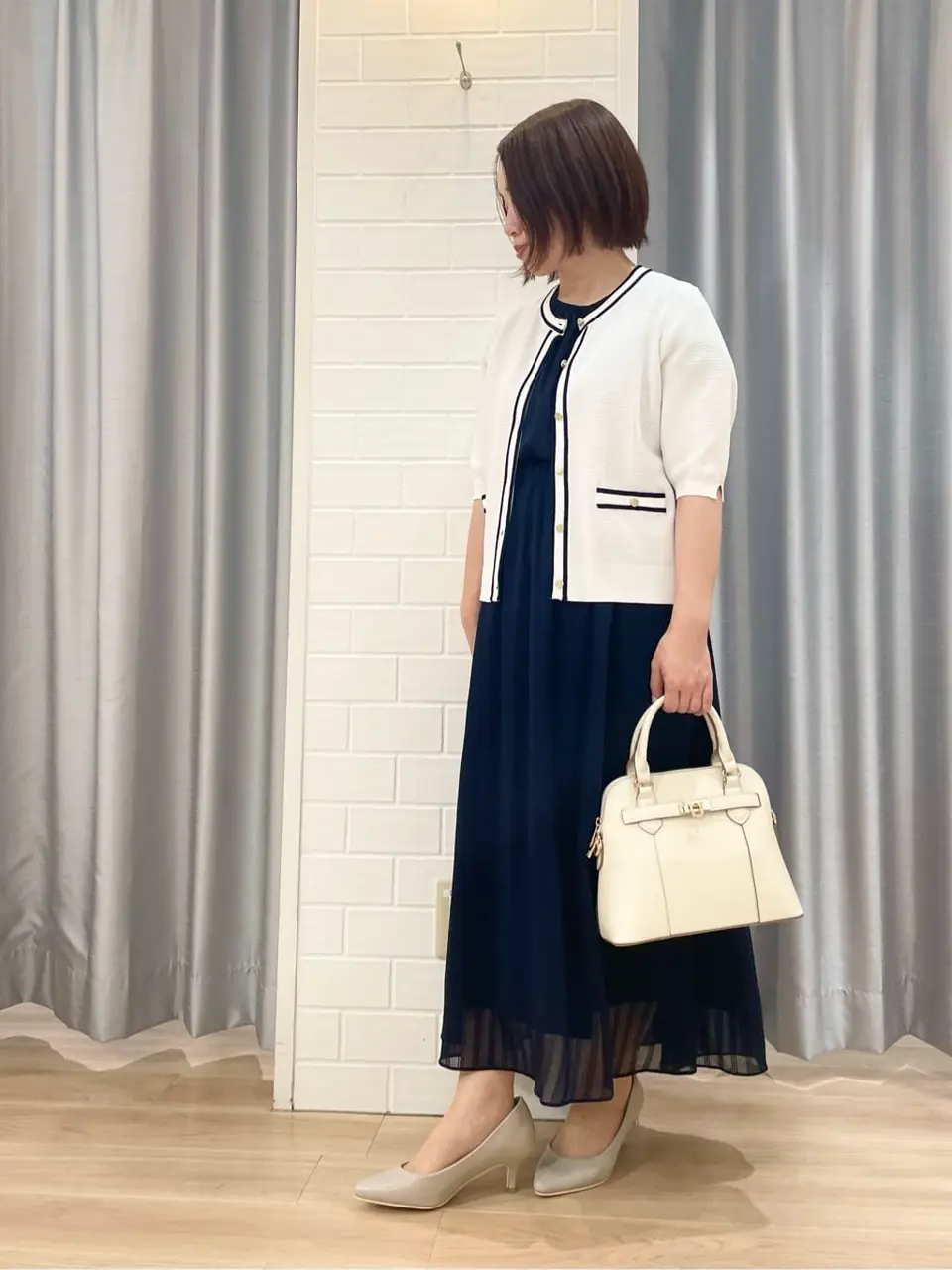 ANY SIS 丸岡 コーディネート画像