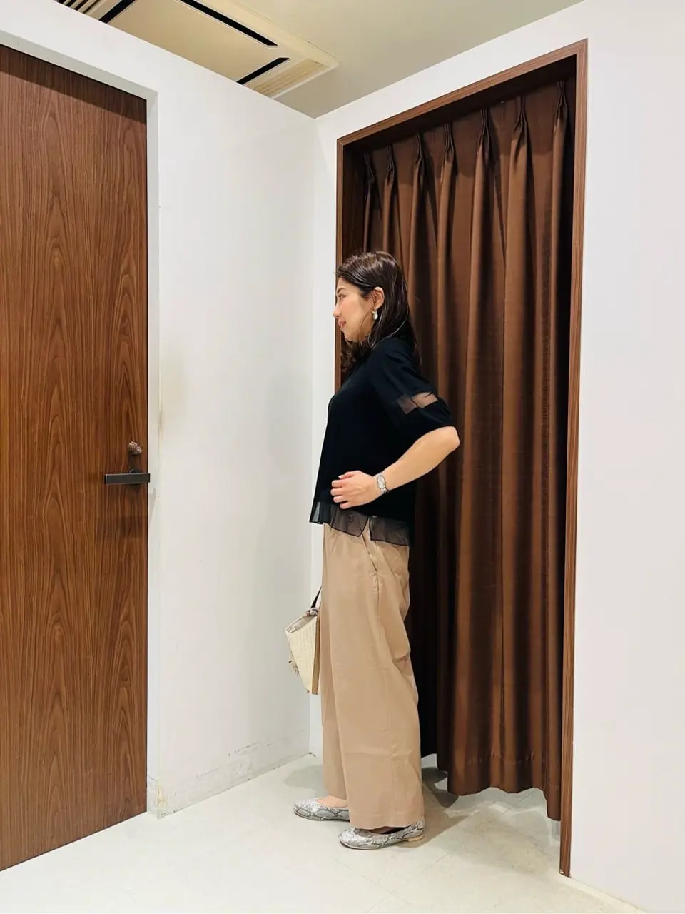 ANY SIS 石川 コーディネート画像