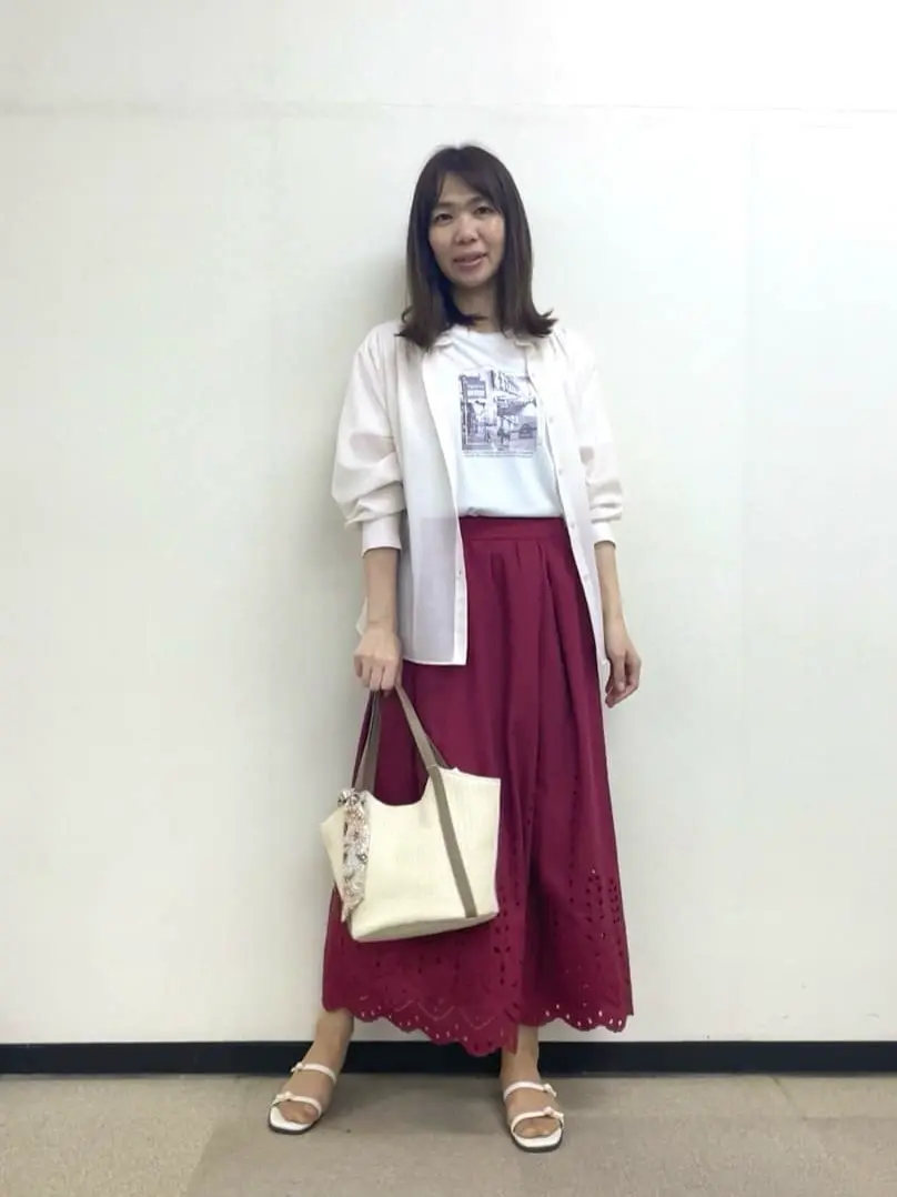 ANY SIS 小山 コーディネート画像