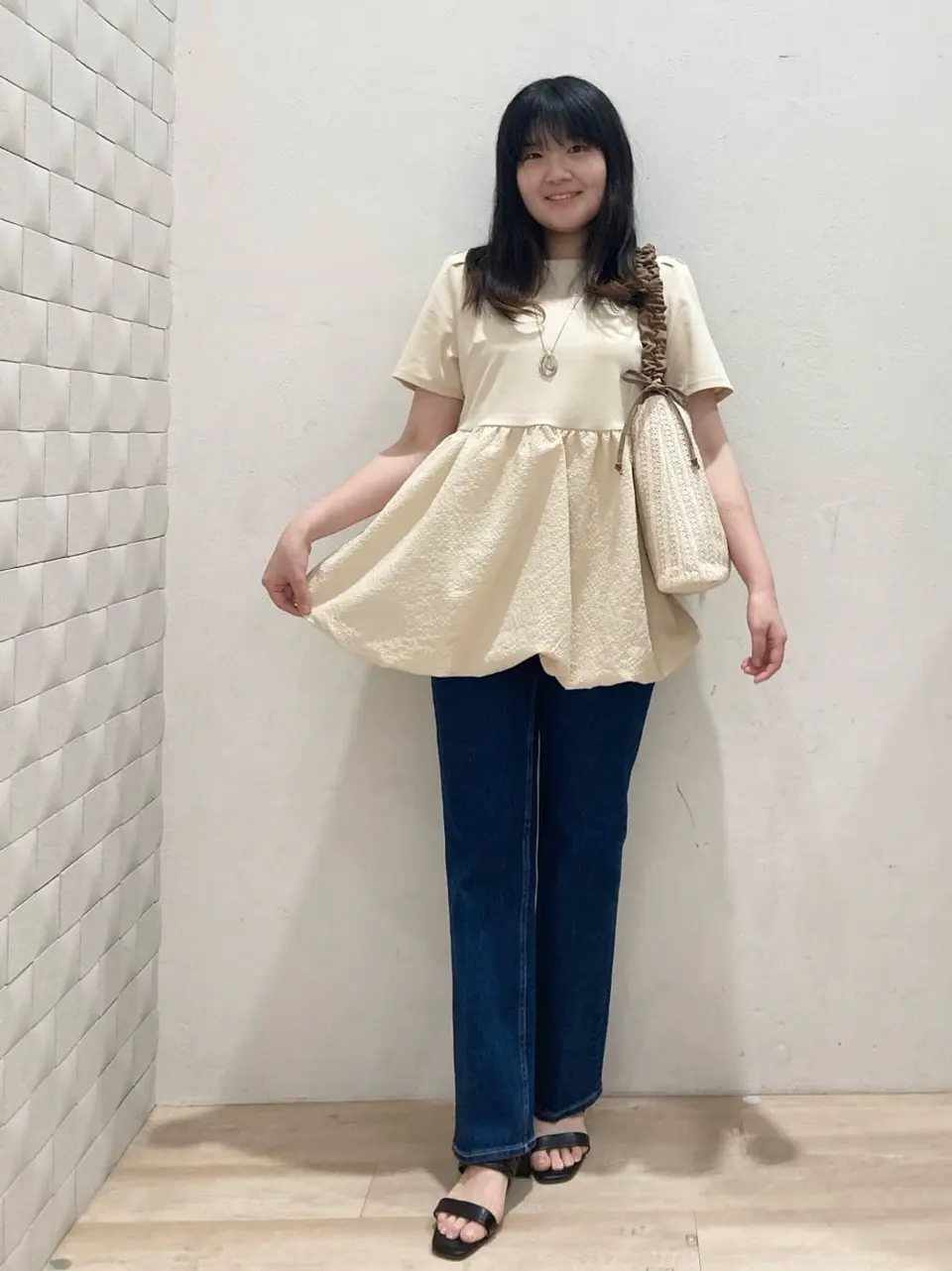 ANY SIS 川根　彩 コーディネート画像